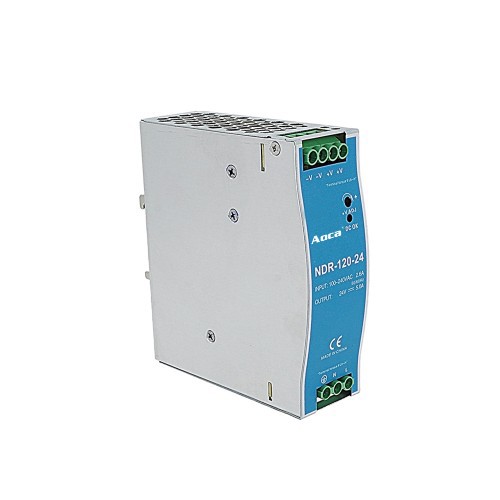NDR DinRail 120W AC to DC power supply